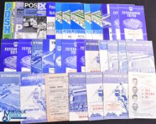 Collection of Peterborough Utd home programmes 1951/52 Corby Town (Hospital Cup Final), 1952/53