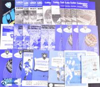 Collection of Leicester City home match programmes 1953/54 Lincoln City, 1956/57 Fulham, 1957/58