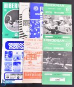 Collection of Scottish Postponed match programmes 1965/66 Hibernian v Clyde (22 January 1966),