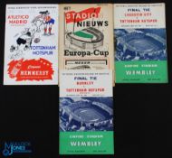 Big match programmes 1962 Tottenham Hotspur v Burnley (FAC Final), 1962 Tottenham Hotspur v