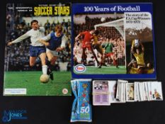 1968/69 Album of Wonderful World of Soccer Stars collectors cards album 22 Clubs including