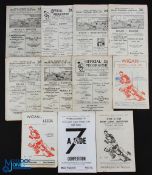 1946-1967 Wigan Rugby League Programmes: 1946 Wigan v Barrow, 1947 v Swinton to include League,