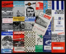 1968/69 Manchester Utd Div. 1 away match programmes (17) plus Exeter City (FAC), Watford (FAC);