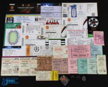 Selection of Manchester Utd match tickets homes 1956/57 Everton (FAC), 1961/62 Bolton Wanderers (