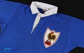 1960s No.15 France Matchworn Rugby Jersey: Worn by full back Michel Vannier in the 1961 Five Nations
