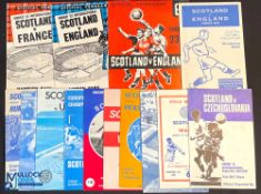 Collection of Scotland U23's & U21s match programmes 1958/59 Wales, 1959/60 England, 1961/62