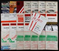 Rugby League Programmes 1951-1997, Hull KR, Keighley, Oldham (32): Hull 1962-1981 x 8 inc 555