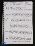 1994 Lucas Redebe Assessment file on player ability, fitness, suitability, history and other