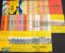 Selection of Headington Utd homes 1953/54 Bolton Wanderers (FAC), 1953/54 Guildford City (SLC s/