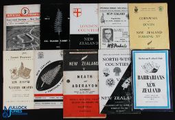 1953-4 NZ in the UK Rugby Programmes (10): The All Blacks v Barbarians, Pontypool/Cross Keys,