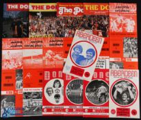 Collection of Aberdeen home match programmes 1971/72 Newcastle Utd, Celta Vigo (UEFA), 1972/73