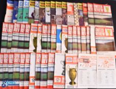 1968/69 Manchester Utd homes complete season nos. 2 - 18, 20 - 28 + 30 (missing Everton, Leicester