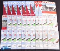 Collection of Aston Villa home programmes 1948/49 Burnley, Bolton Wanderers (FAC), 1949/50 Wolves,