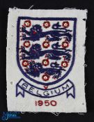Bert Williams (1920-2014) England & Wolverhampton Wanderers - England Embroidered Cloth Badge v