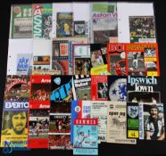 1977/78 Manchester Utd Div. 1 away match programmes complete season (21) including Birmingham