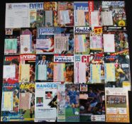 1991/92 (Final season before the Premier League emerged) Manchester Utd away programmes in Div. 1 to