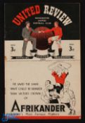 1946/47 Manchester Utd v Liverpool (champions) Div. 1 match programme 11 September 1946 (game no.