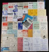 Collection of non-league match programmes 1933/34 Harwich & Parkeston v Brentwood & Warley (East