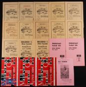 Selection of Middlesbrough home match programmes 1950/51 Barnsley (friendly), 1953/54 Manchester