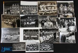 Salford RLFC Photographs (15): Significant selection, Gus Risman well to the fore, 11 large shots