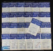 1955/56 Shrewsbury Town complete season homes league (23) + FAC Gillingham, Torquay Utd; fair. Total