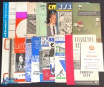 Selection of POSTPONED football programmes 1965/66 Derby County v Plymouth Argyle (29 December),