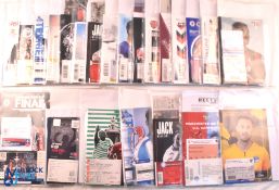 Manchester United Football Club Home and Away programmes, tickets, team sheets and newspaper reports