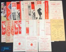 Collection of Stoke City home match programmes 1949/50 Spurs (FAC), 1950/51 Newcastle Utd (FAC),