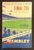 1948/49 FAC Final programme Wolverhampton Wanderers v Leicester City at Wembley 30 April 1949;
