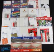Selection of international match programmes & memorabilia at Old Trafford 1996 UEFA Euro '96 Germany
