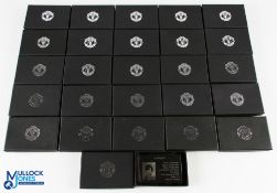 Manchester United Official Collectables Best Players 2013-2014 - silver plated commemorative Best