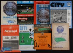 Selection of FA Charity Shield match programmes 1953 Arsenal v Blackpool, 1958 Bolton Wanderers v