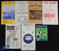 1959/60 Gateshead (Final league season) away match programmes v Notts. County (17 September), Oldham