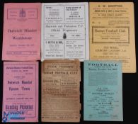 Pre-War non-league selection 1922/1923 Dulwich Hamlet v Clapton (FAC qualifier), 1927/1928 Egham v