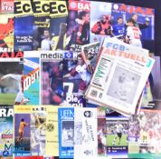 1960-2007 European Cups Football Programmes, a collection of #110 all foreign clubs in European