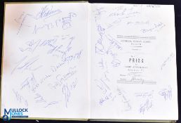 1963 Rugby League Football Book No. 2 Multi-signed: H/b book by Bev Risman with noted signatures