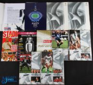 Big Match European and Champions League Programmes, and official guide a collection of 10 c2000