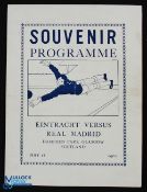 1960 European Cup Final at Hampden Park Real Madrid v Eintracht Frankfurt 18 May 1960 4 page