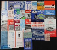 1962/63 Manchester Utd aways full league season (21) plus FAC Coventry City (5th round), Southampton