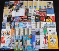 Leeds United Football Collectables, to include football programmes with a selection of European