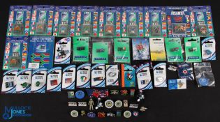 1991-2019 RWC etc Rugby Pin Badges (60): Great collection of colourful & attractive small lapel