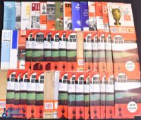 1967/68 Manchester Utd homes complete season 1 - 18, 20 - 29 (missing no. 5) including Spurs (