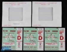 TICKETS: 1966 World Cup Argentina v Spain seat tickets 13 July 1966 at Villa Park x 3 no. (all good)