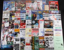 1997/98 Manchester Utd complete season away league programmes (19) + tickets (16); FAC away Barnsley