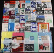 1969/70 Manchester Utd complete season of league aways including Spurs (March-postponed) (22), FLC