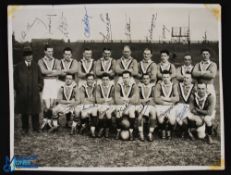 1933-4 First French RL International Side to UK Signed Photograph: 12