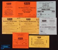 1993 British & I Lions Rugby Tickets (7): All three tests (Christchurch, Wellington & Auckland) plus