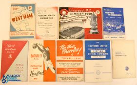 Nine 1940s & 1950s Football League Club publications - Official History of West Ham United, Let's