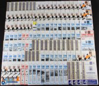 1962-1973 Leeds United Football programmes, all are home matches with a majority still having tokens