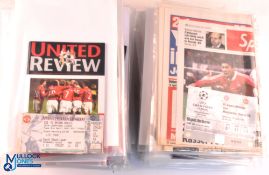 Manchester United Football Club Home & Away Programmes and Tickets 2000-2001 - Homes - Nineteen